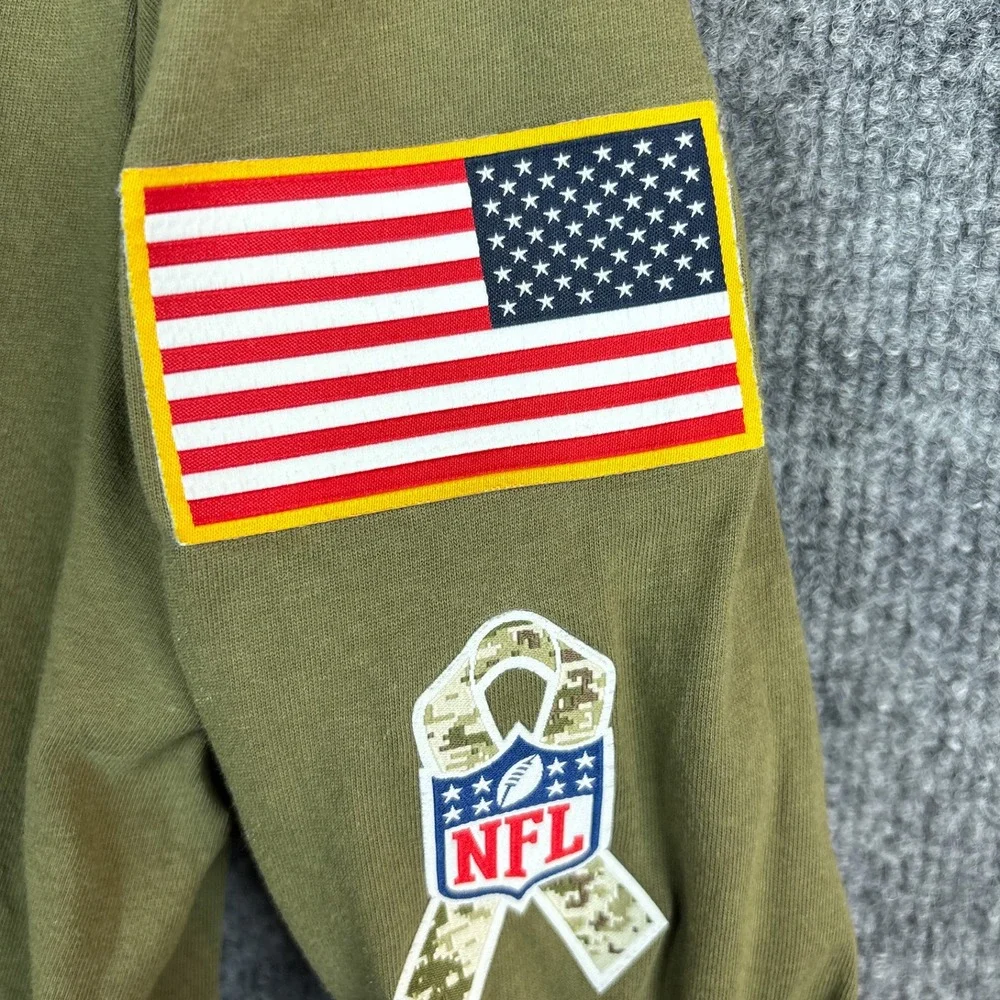 Nike On-Field Chicago Bears Salute to Service Dri-Fit Medium Shirt NFL *FLAW